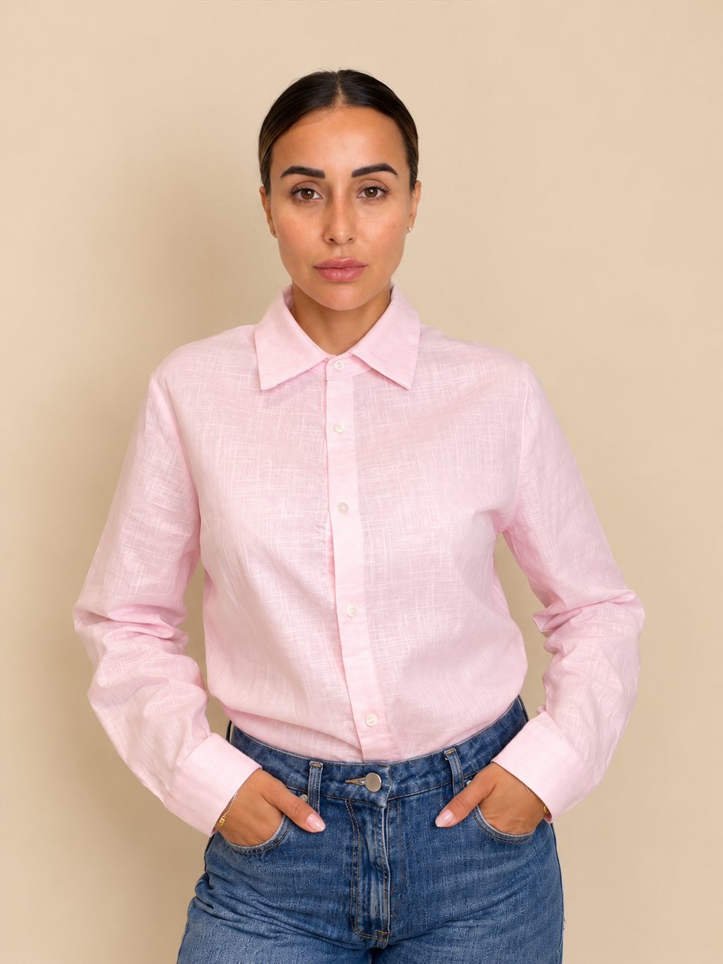 Camicia Rose Cotone