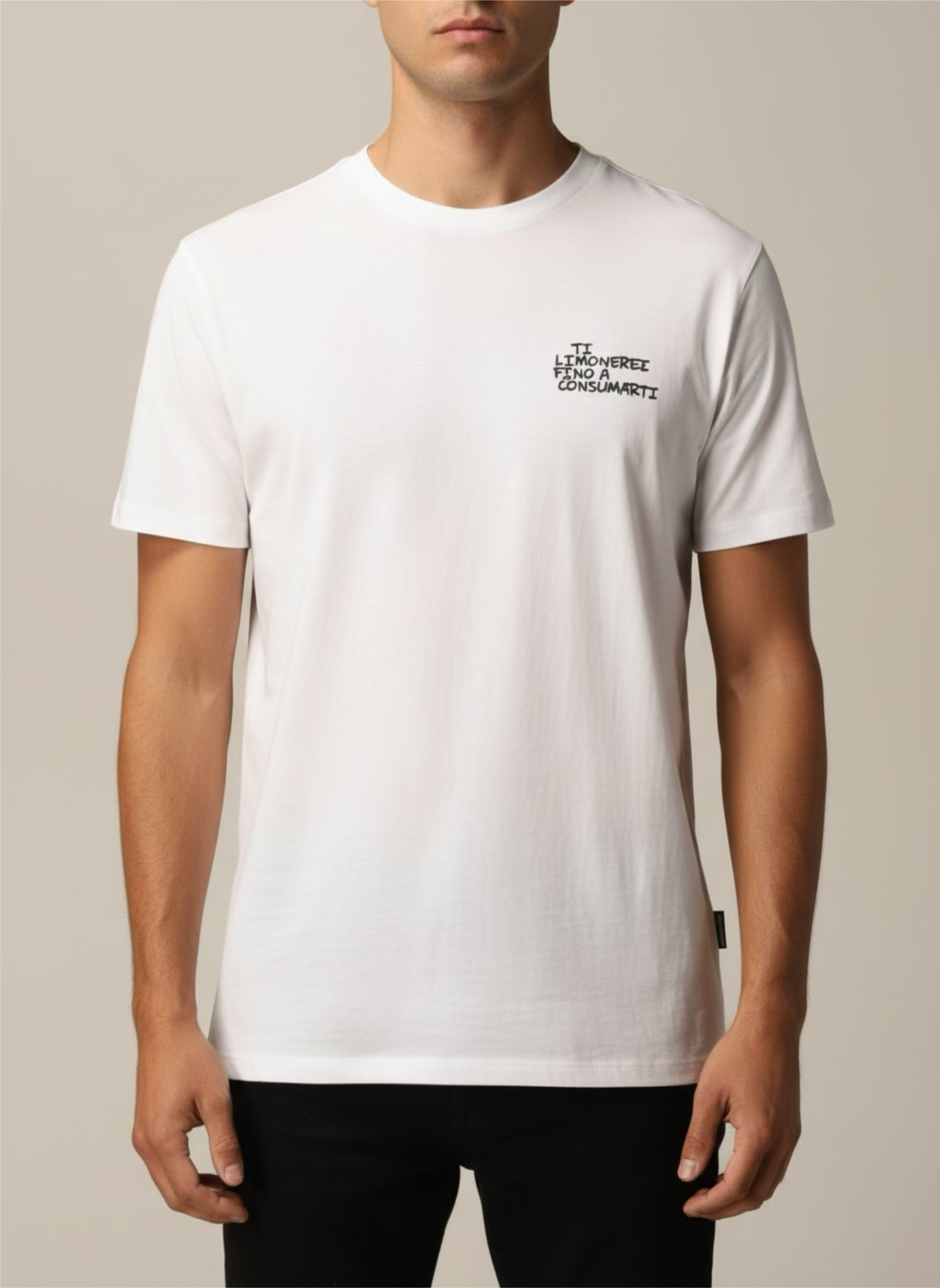 T-SHIRT UNISEX "TI LIMONEREI FINO A CONSUMARTI"