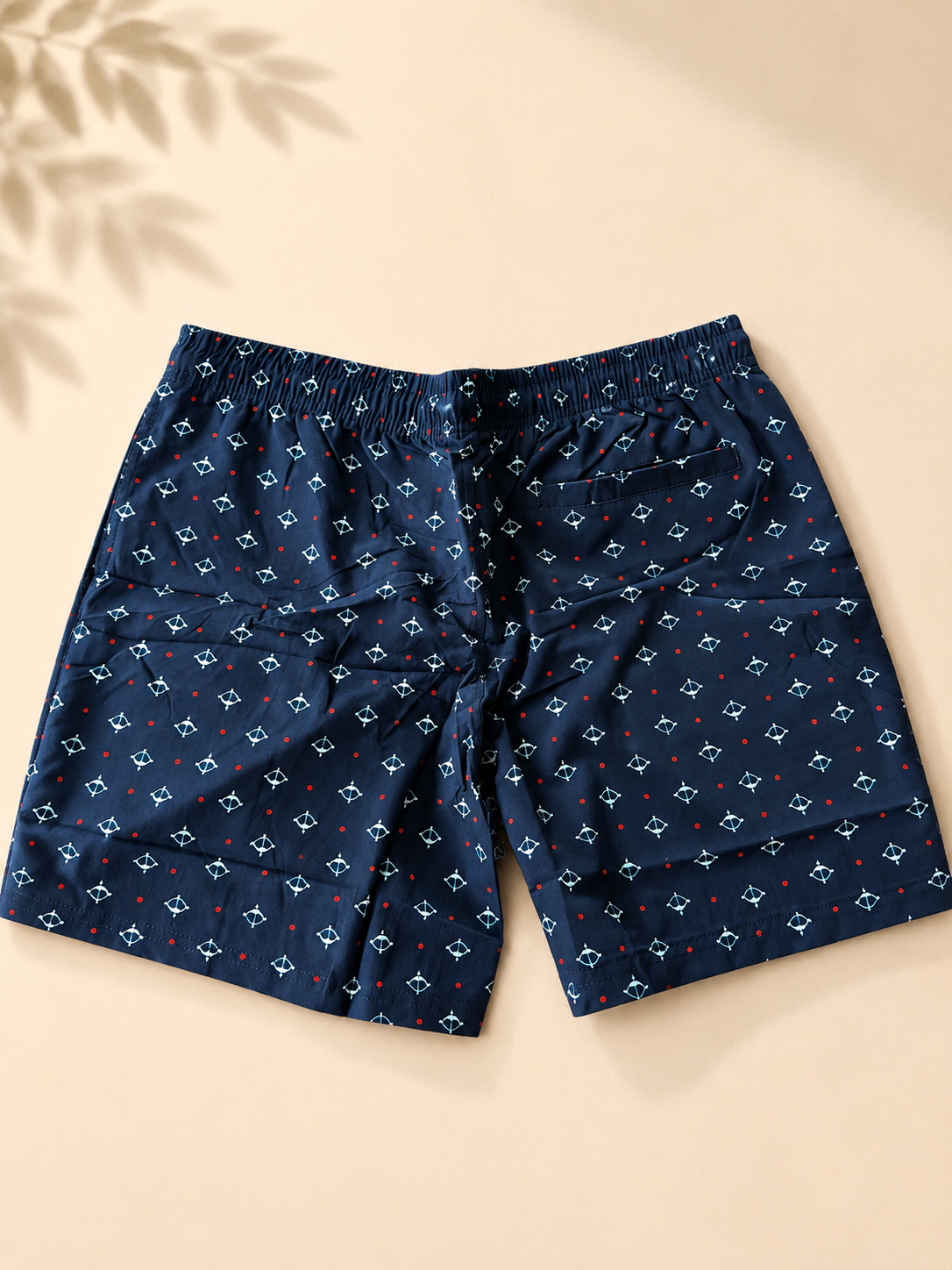 Costume uomo con stampa fantasia - Blu Navy