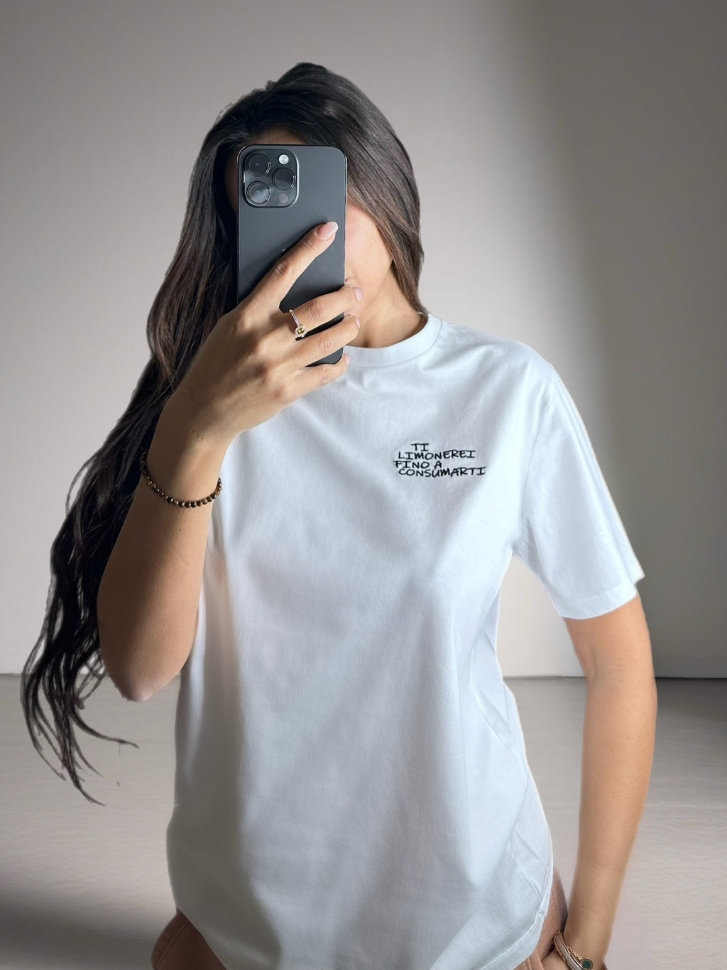 T-SHIRT UNISEX "TI LIMONEREI FINO A CONSUMARTI"