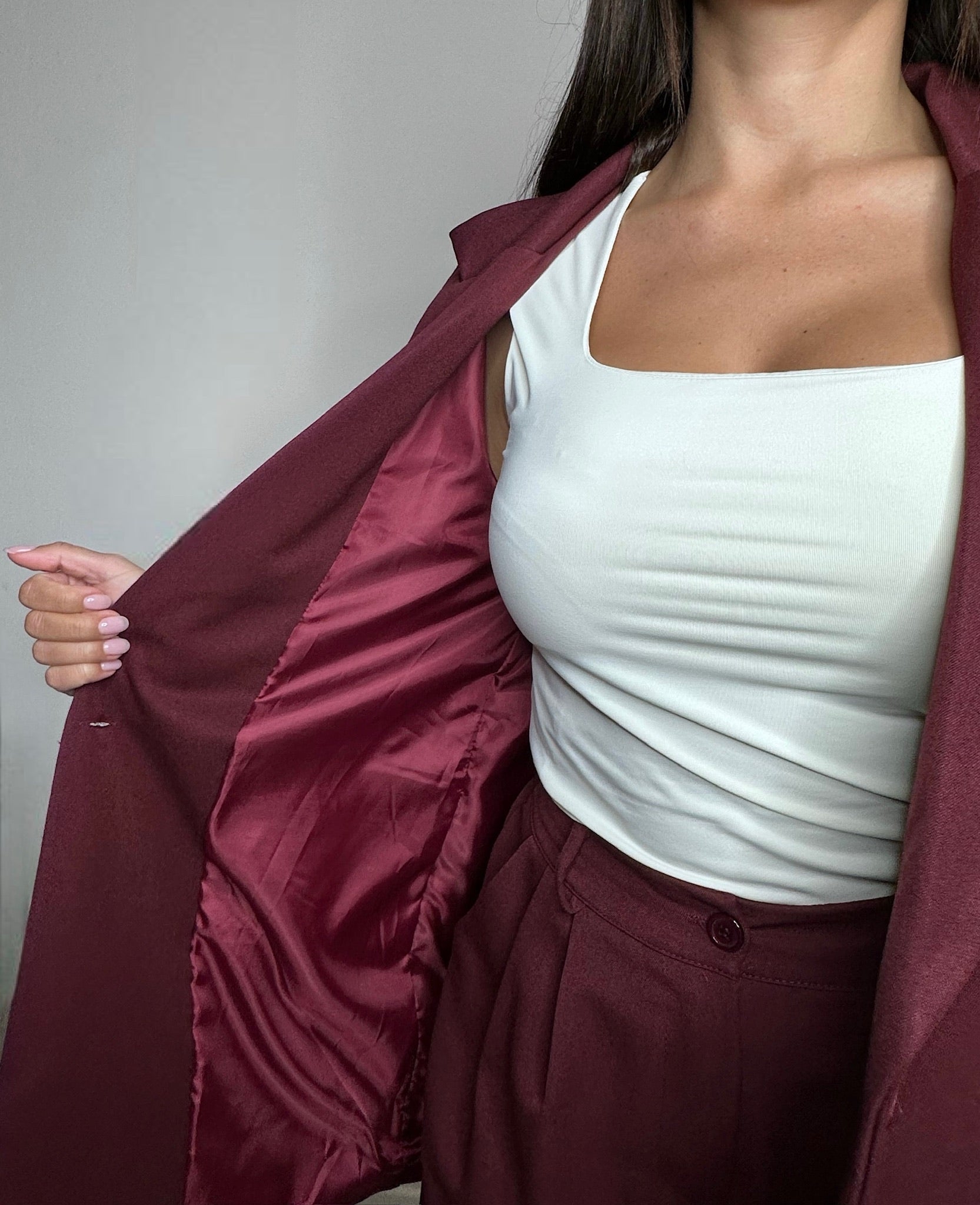 SET COORDINATO LUCY BORDEAUX