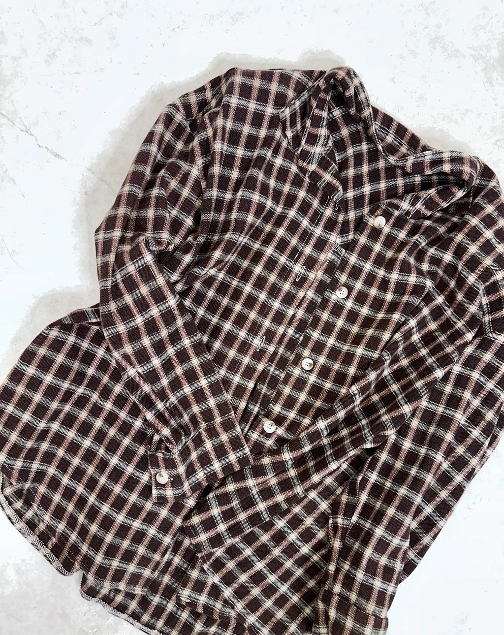 CAMICIA A QUADRETTI COTONE CALDO CON SPALLINE IMBOTTITE