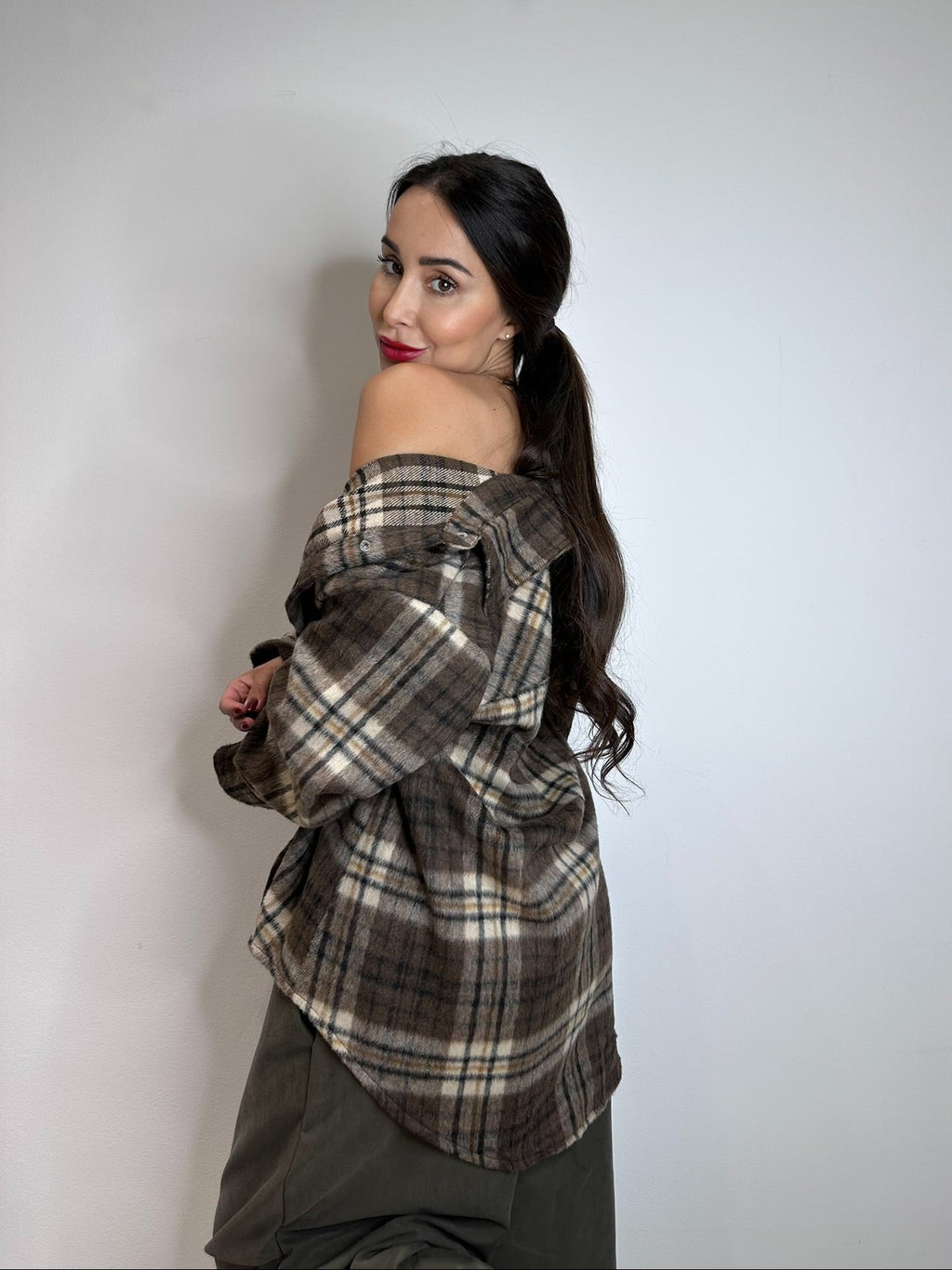 GIACCA OVER QUADRETTI